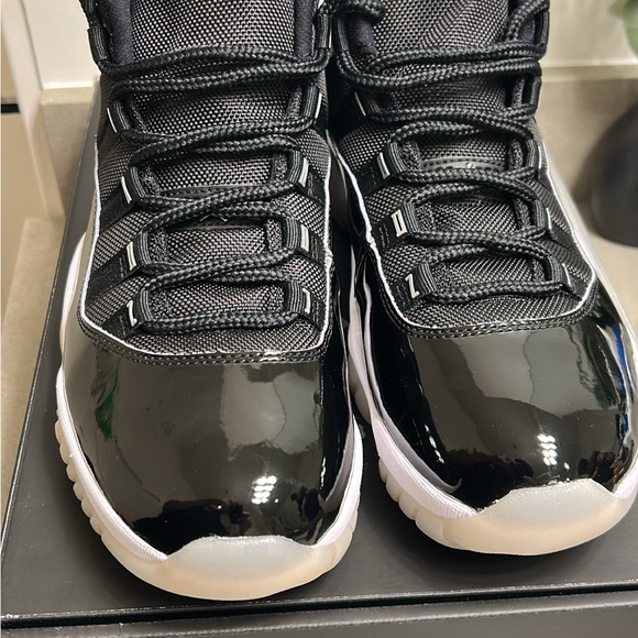 Jordan Retro 11 Jubilee Black and White Sneakers